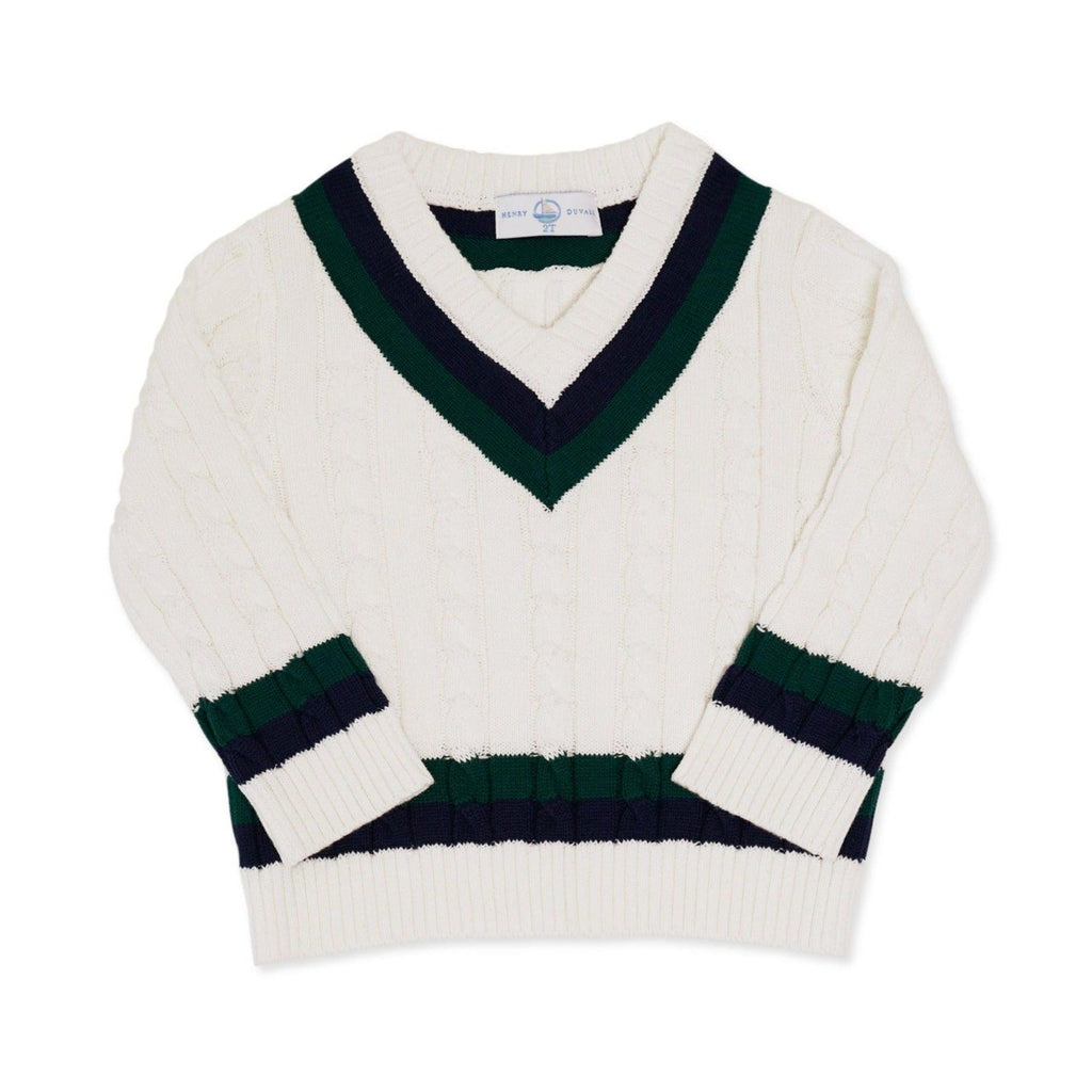 Center Court Sweater - The Well Appointed House
