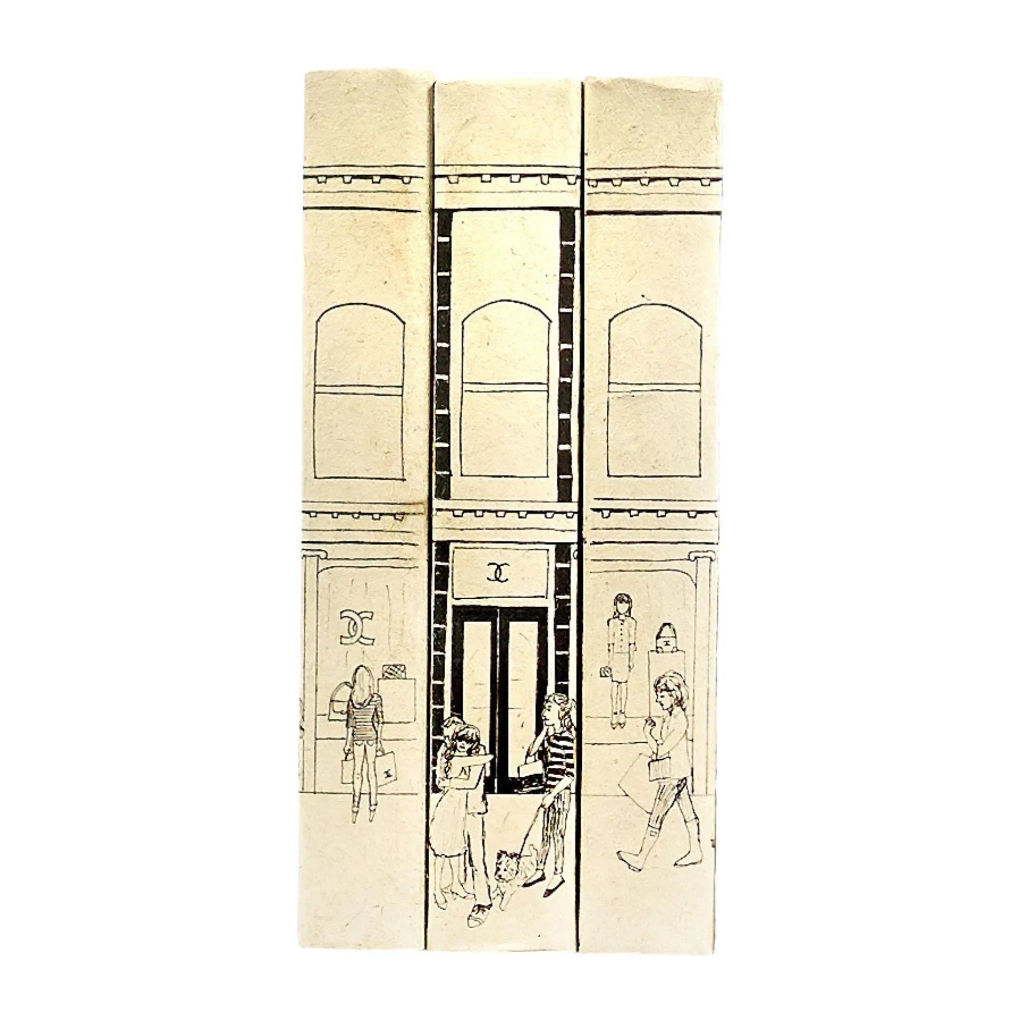 CHANEL BOOK えんぴつ付き　ヴィンテージ品 Chanel Vintage Storefront Decorative Book Set – The Well Appointed