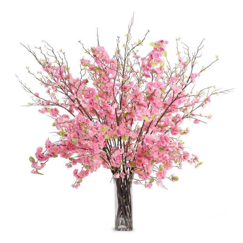 Cherry Blossom Arrangement in Pink - Florals & Greenery - The Well Appointed House