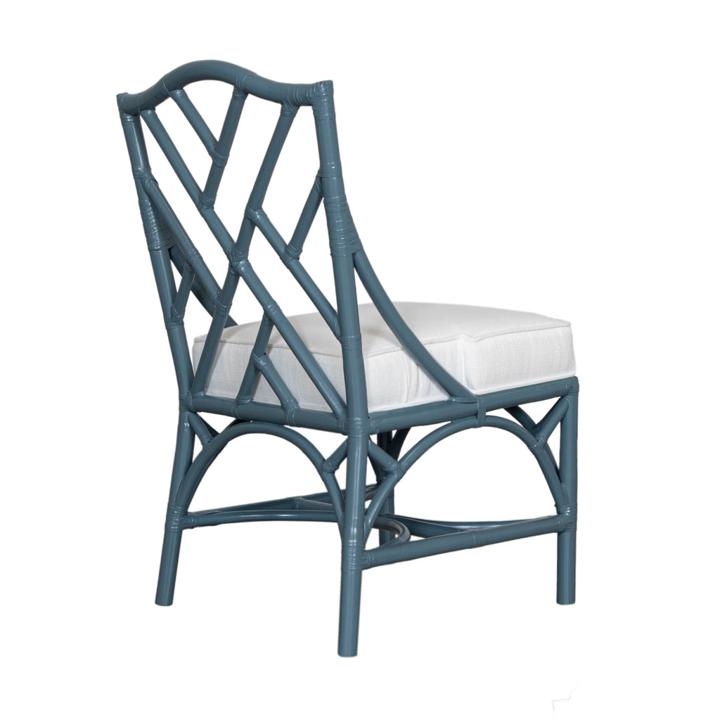 Chinese Chippendale Dining Side Chair - Accent Chairs - The Well Appointed House