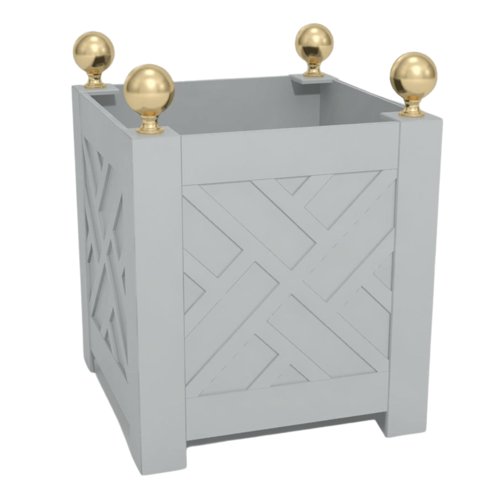 Chippendale Design 26" Tree Box - Outdoor Planters - The Well Appointed House