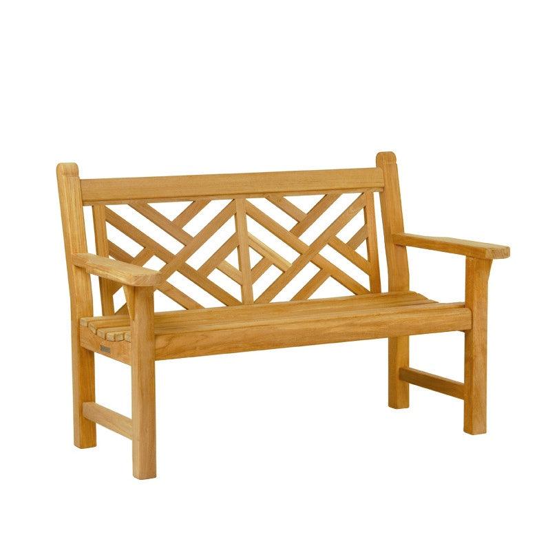 Chippendale Garden Bench - Garden Stools & Benches - The Well Appointed House