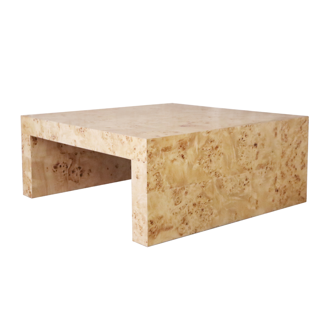 Chloé Burl Square Coffee Table - The Well Appointed House