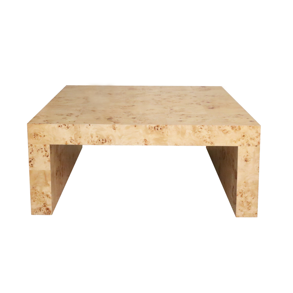 Chloé Burl Square Coffee Table - The Well Appointed House