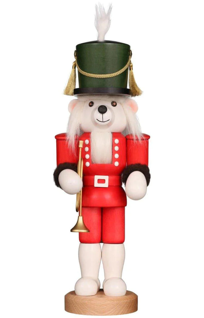 Christian Ulbricht Teddy Jack - The Polar Bear Soldier Nutcracker Christmas Decoration - Christmas Decor - The Well Appointed House