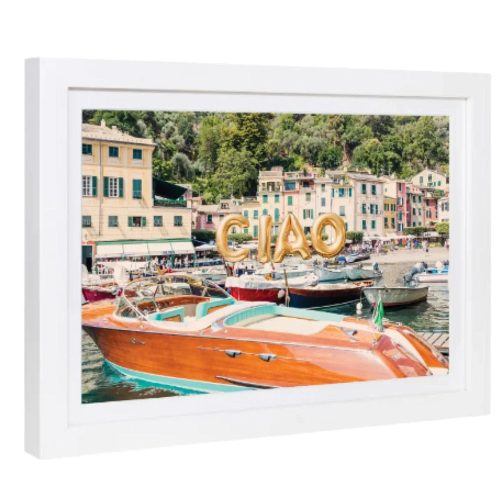 Ciao, Portofino Mini Framed Print by Gray Malin - Photography - The Well Appointed House
