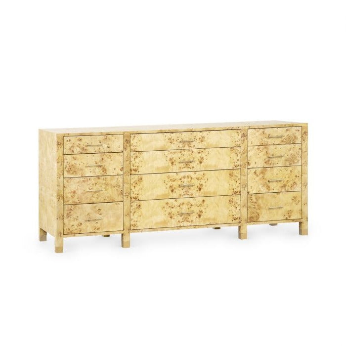 Cole Extra Large 12-Drawer in Burl - the well appointed house