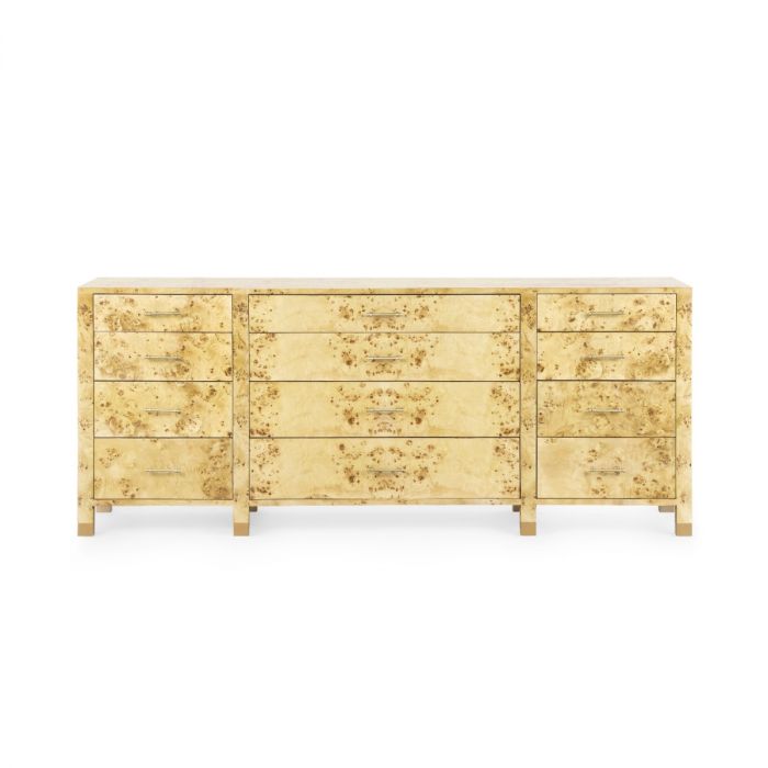 Cole Extra Large 12-Drawer in Burl - the well appointed house