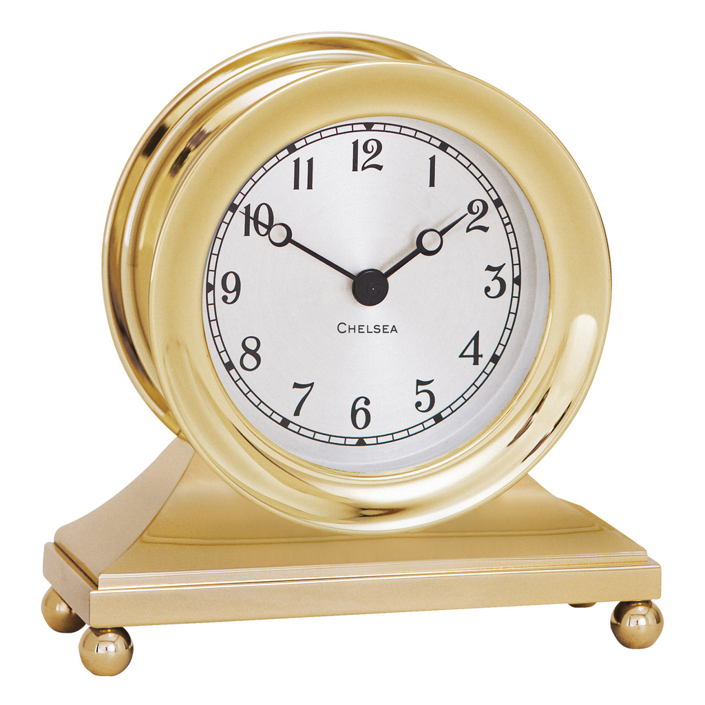 Brass Constitution Clock - The Well Appointed House