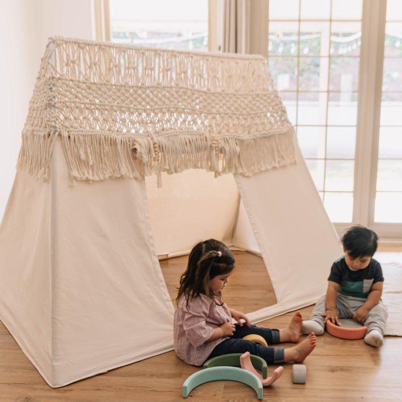 Cotton & Rope Macramé Playhouse for Kids - Little Loves Playhouses Tents & Treehouses - The Well Appointed House
