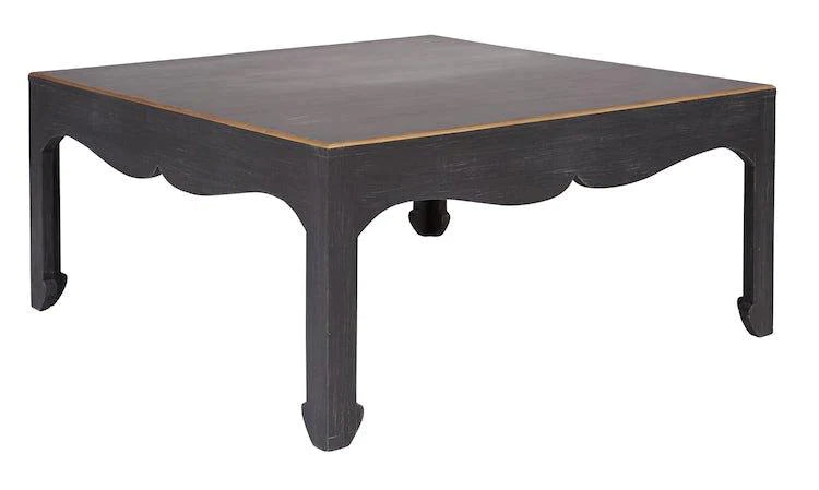 Curvy Square Wood Cocktail Table - Coffee Tables - The Well Appointed House