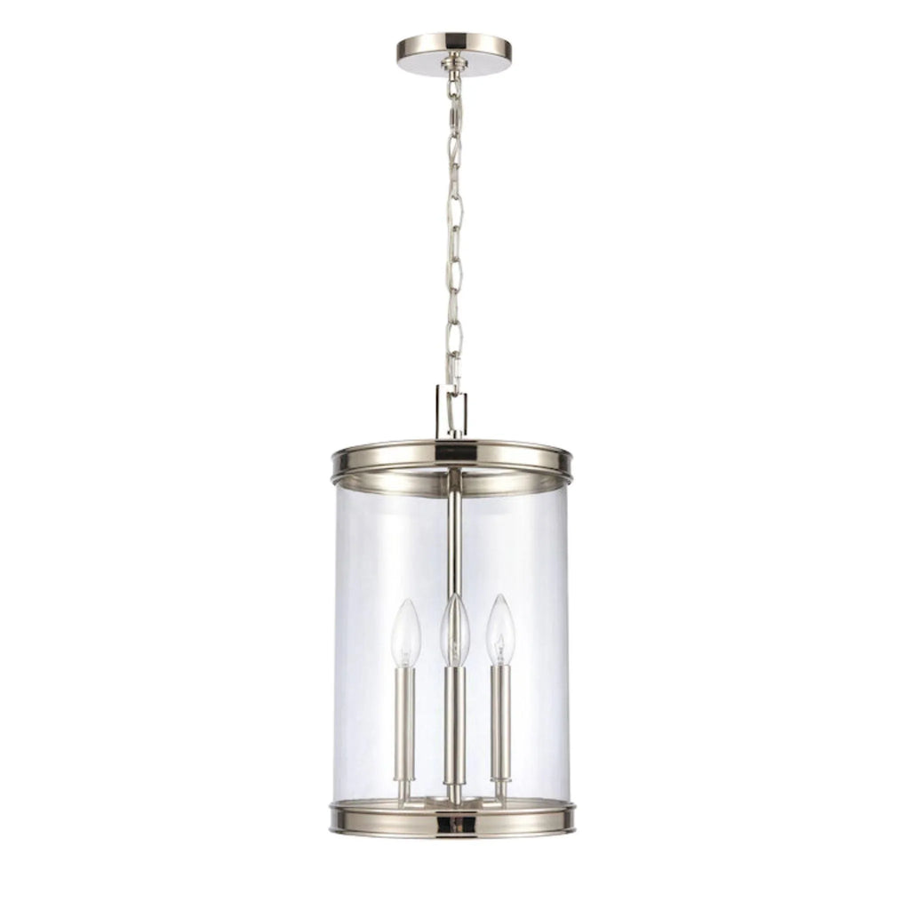 Cylindrical Pendant Light - Chandeliers & Pendants - The Well Appointed House