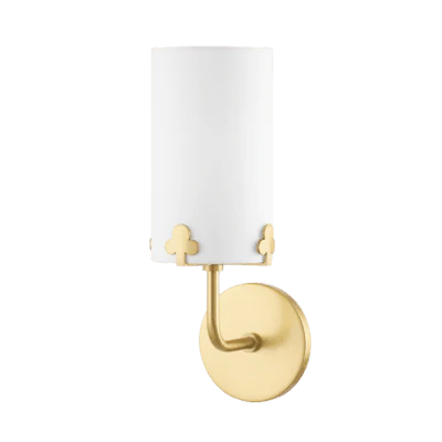 Darlene Shaded Wall Sconce - Sconces - The Well Appointed House