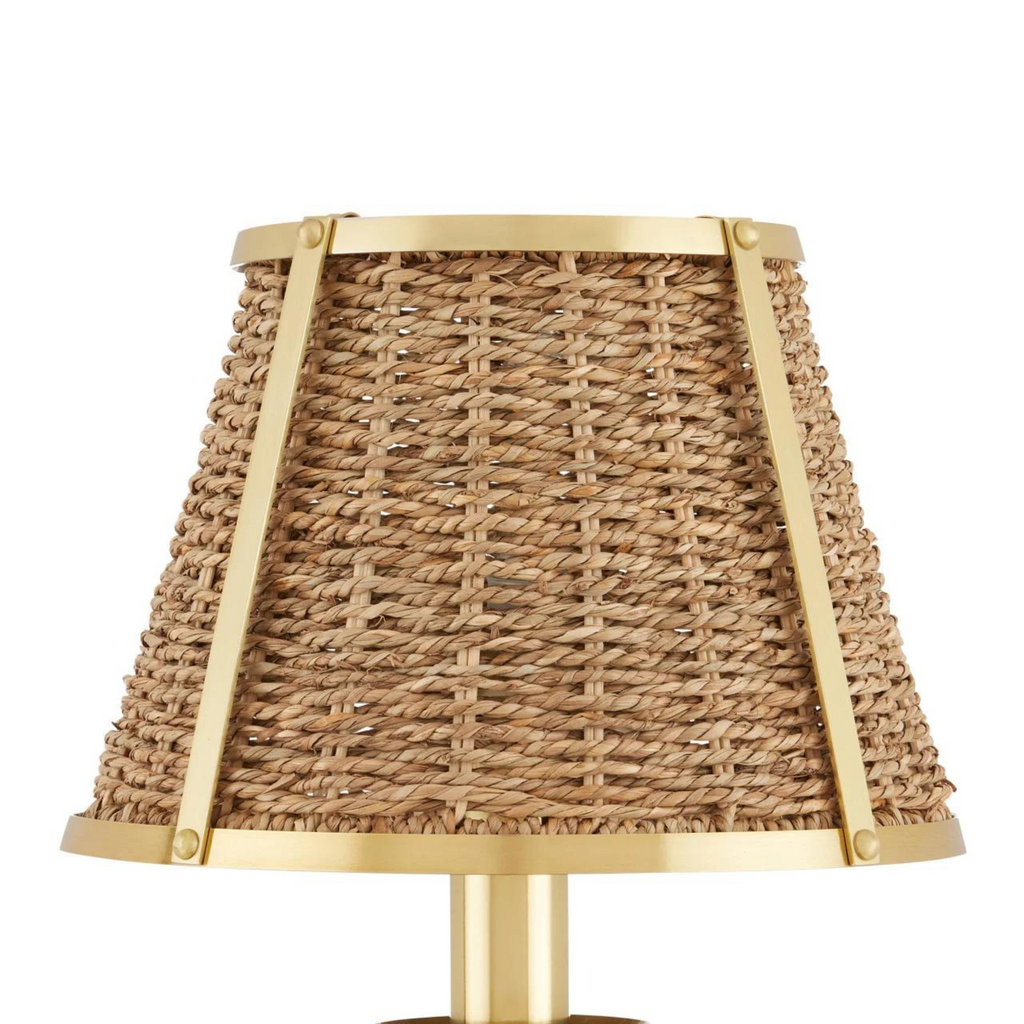 Deauville Table Lamp in Polished Brass Finish - The Well Appointed House