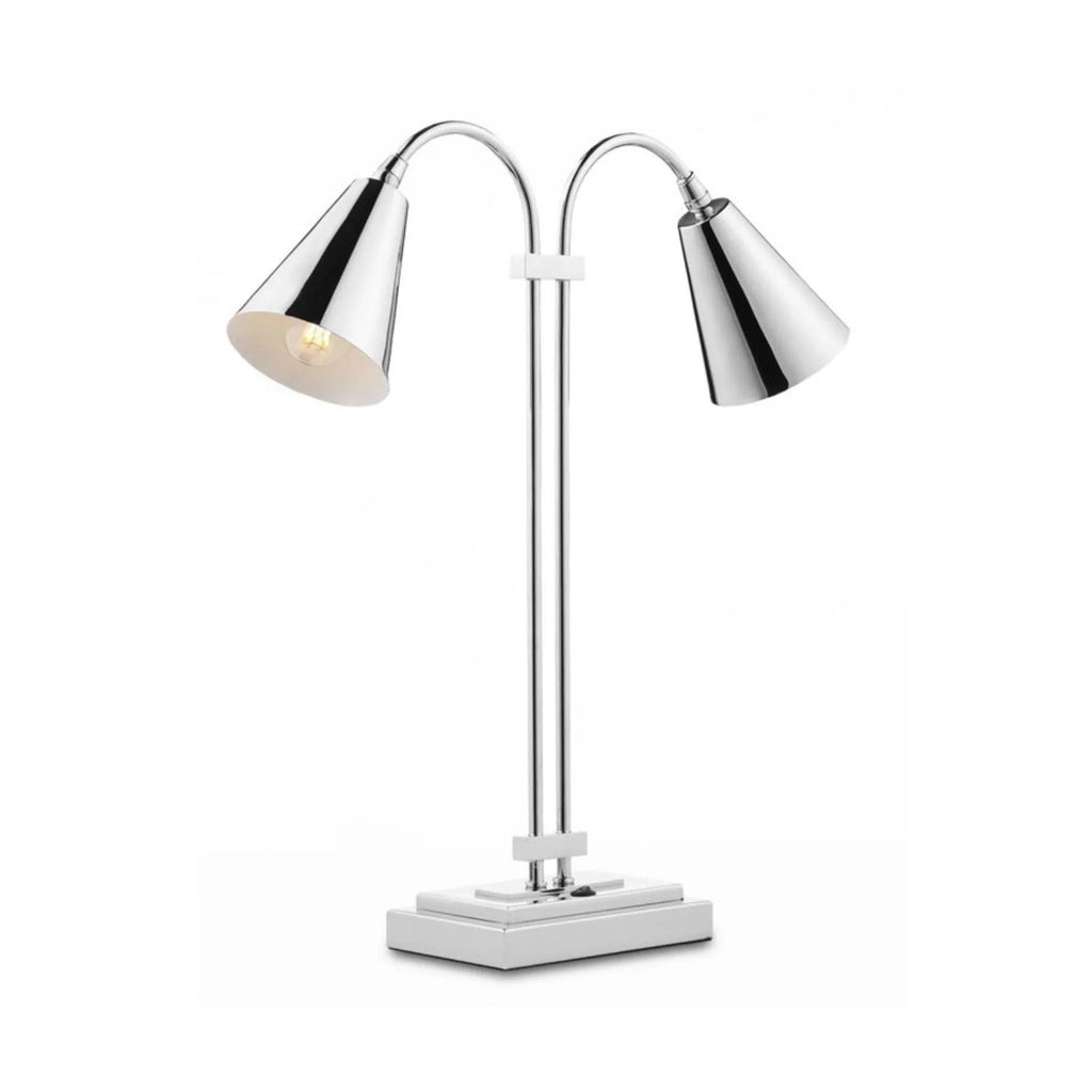 Double Stem Swivel Shade Desk Lamp - Table Lamps - The Well Appointed House