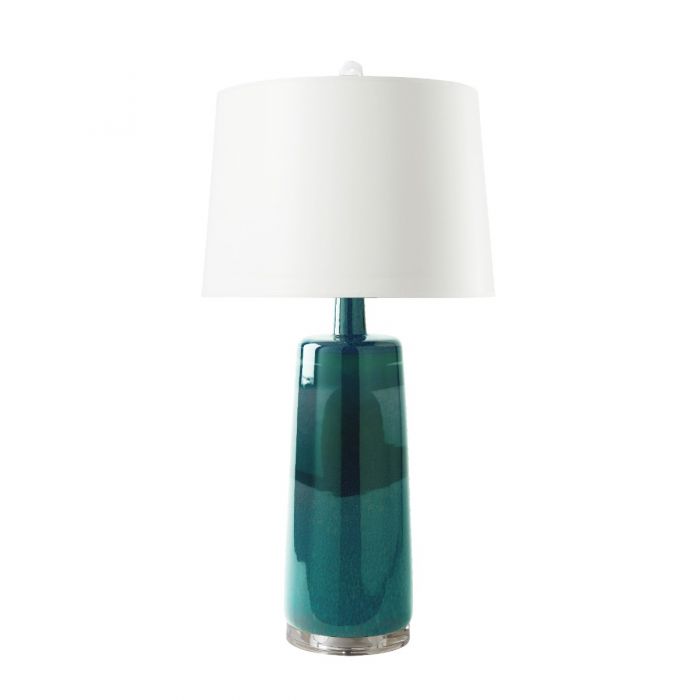 Edgware Lamp in Green Lapis - the well appointed house