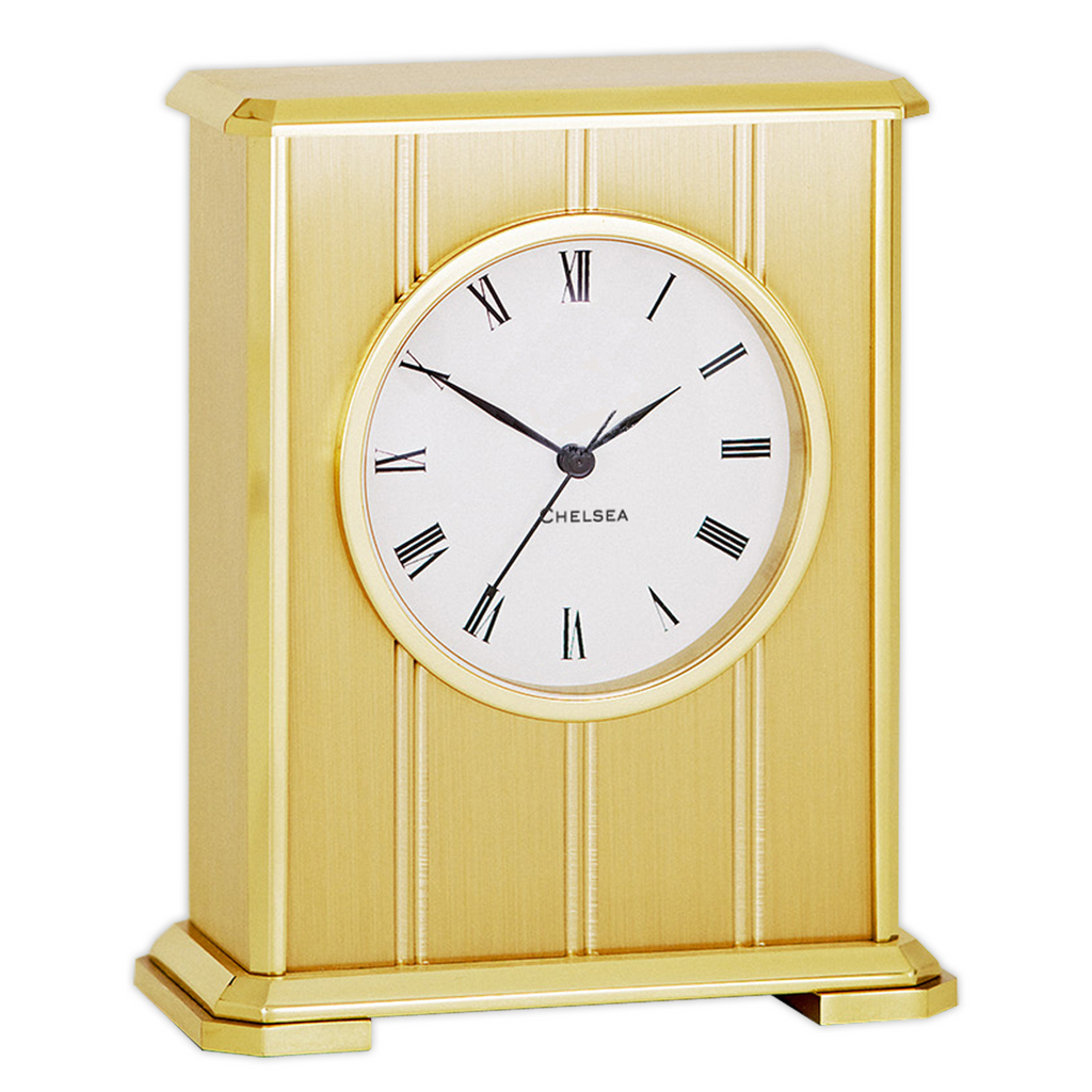 Embassy Clock in Brass - The Well Appointed House