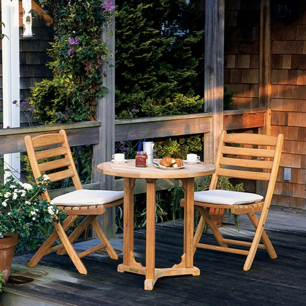 Essex Bistro Table - Outdoor Dining Tables & Chairs - The Well Appointed House