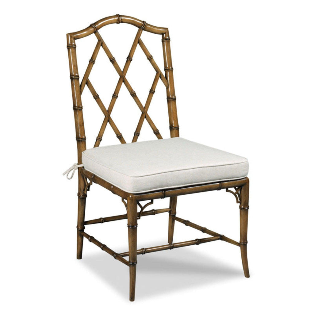 Faux Bamboo Side Chair - Dining Chairs - The Well Appointed House