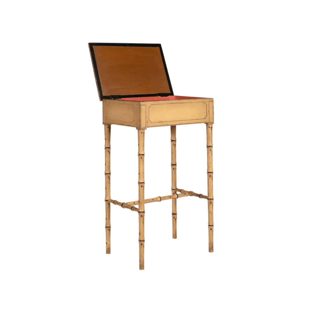 Faux Bamboo Single Locker Table - Side & Accent Tables - The Well Appointed House