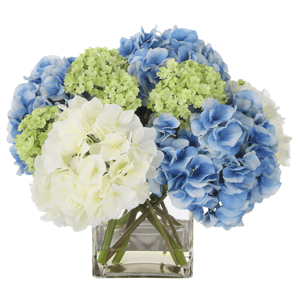 Faux Providence Hydrangea Bouquet - Florals & Greenery - The Well Appointed House