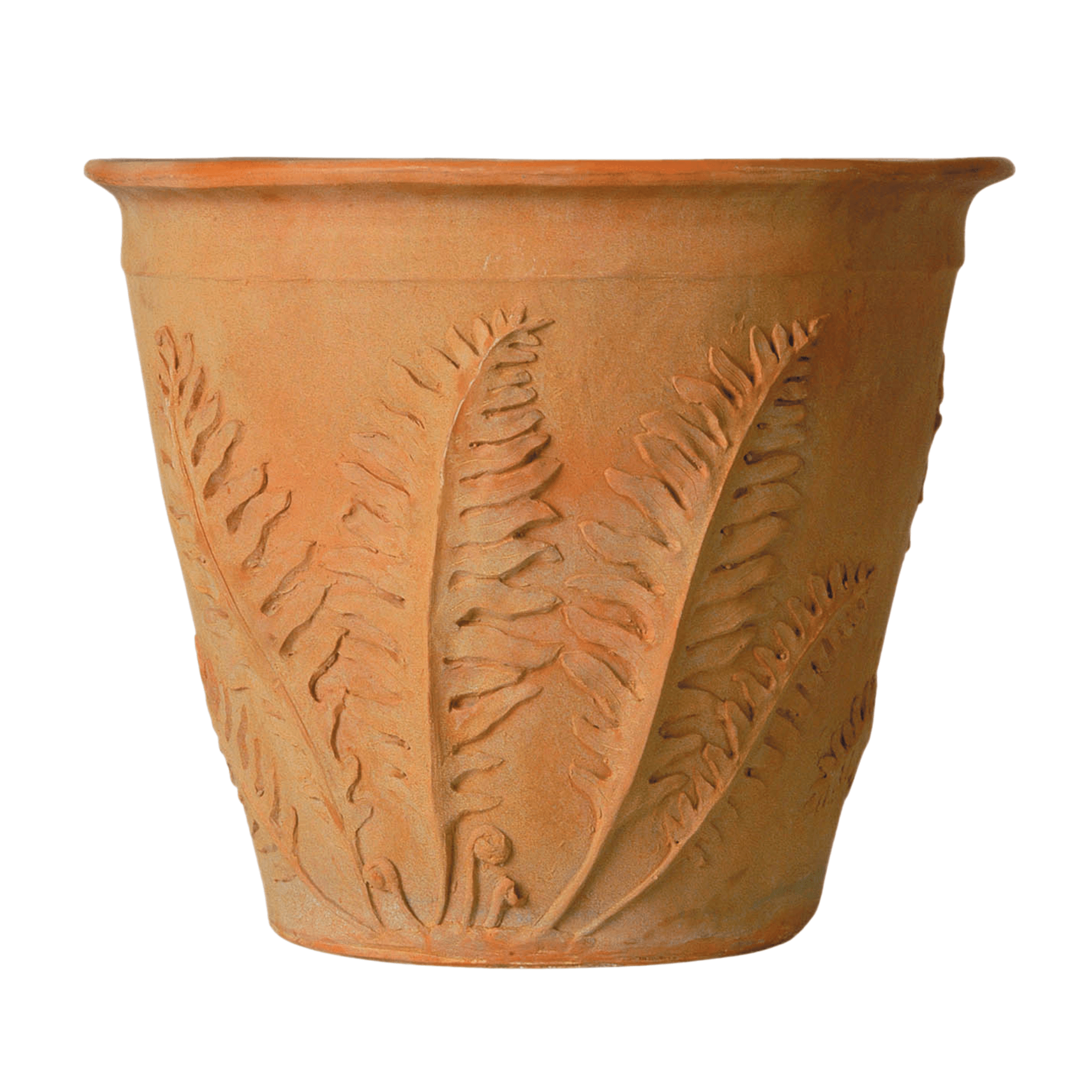 large frost free plant pots Fibrecotta Tapered Fern Planter (H46 x Ø56 cm)