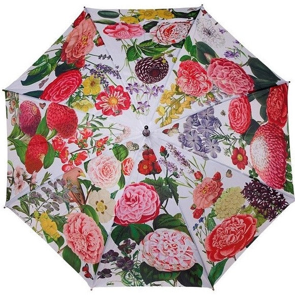 Umbrella in English Garden Design - The Well Appointed House