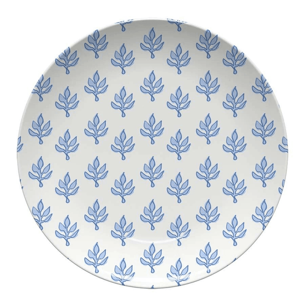 Flora French Blue Plate - Dinnerware - The Well Appointed House