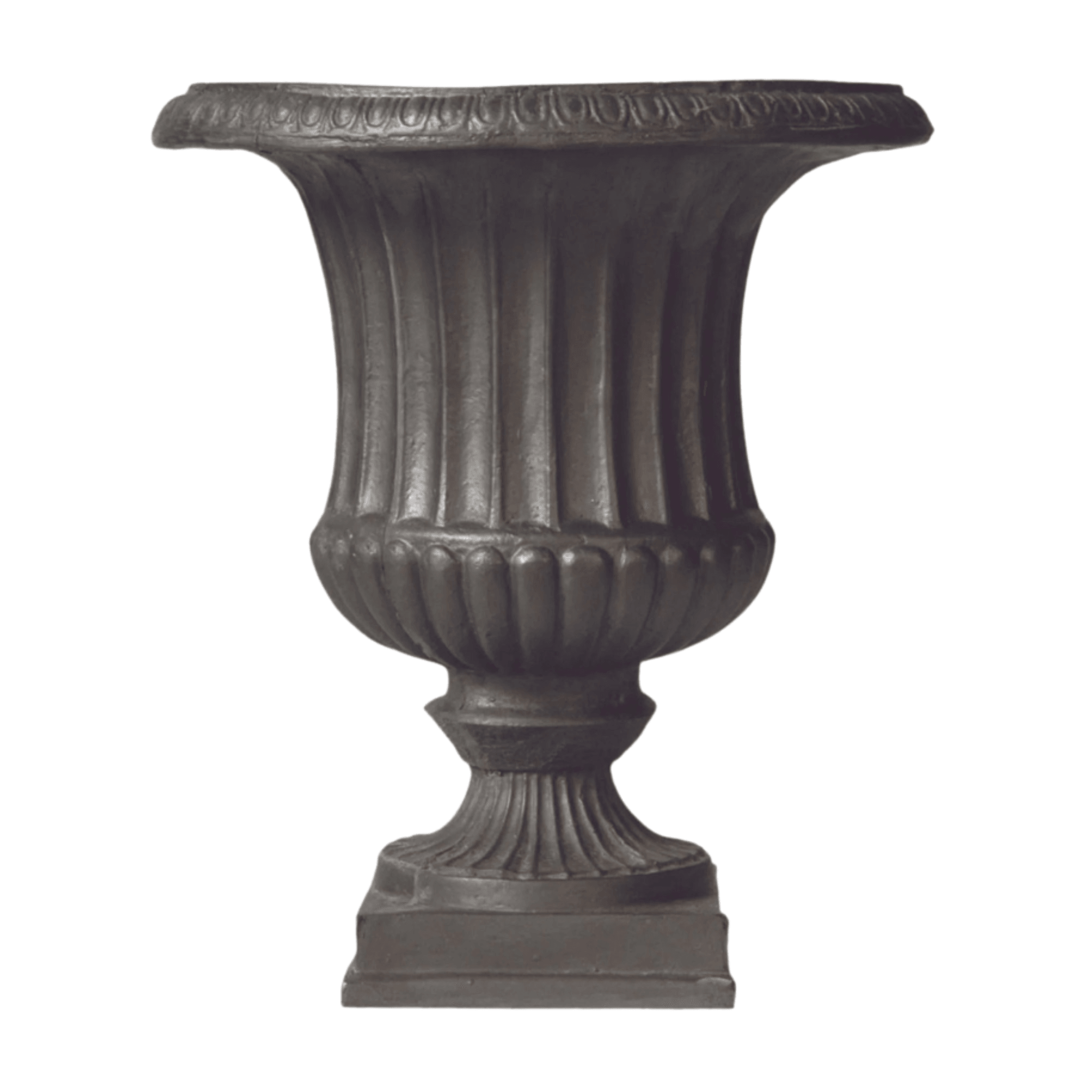 plastic urn planter Fluted Garden Urn – The Well Appointed House