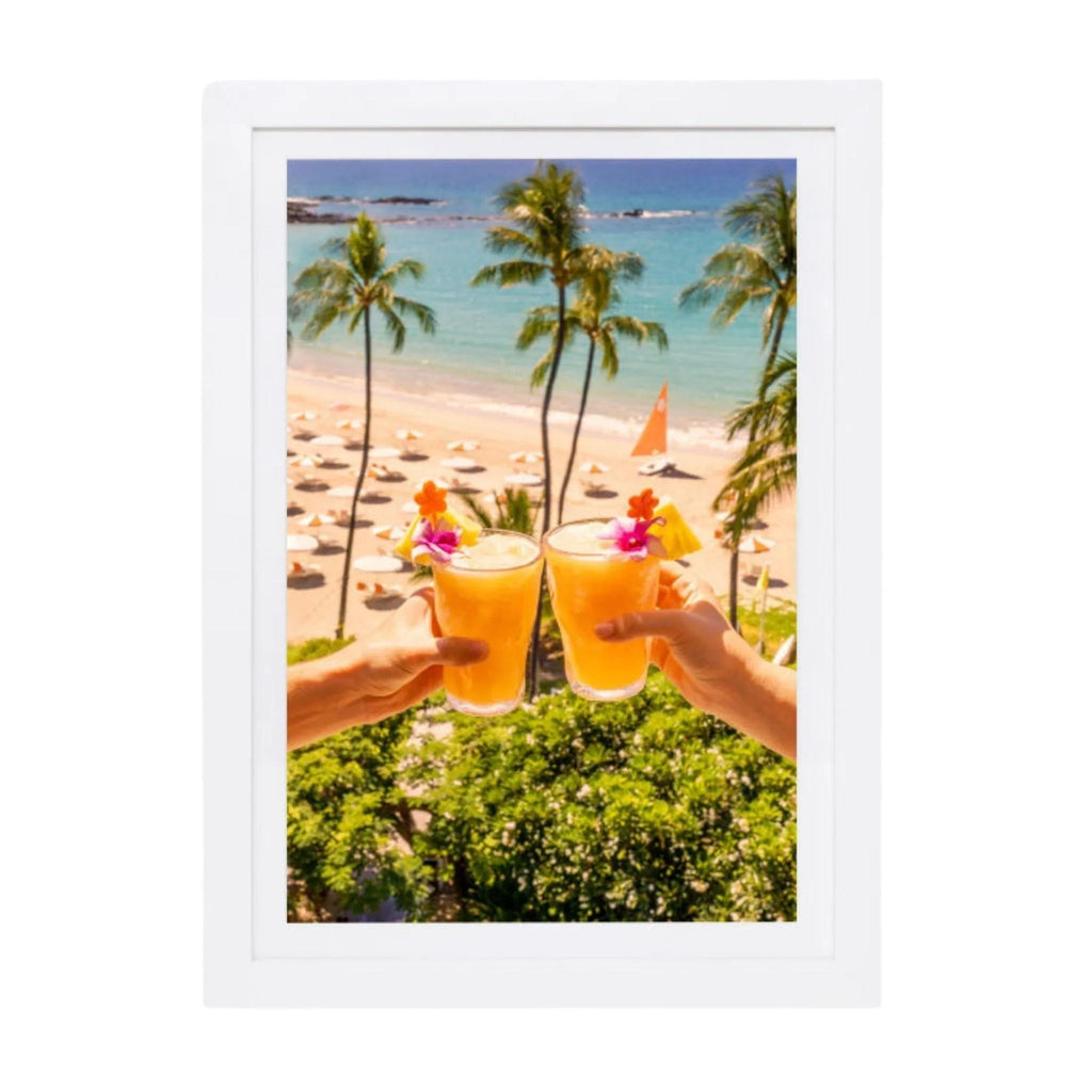 Fredrico Cheers Mini Framed Print by Gray Malin - Photography - The Well Appointed House