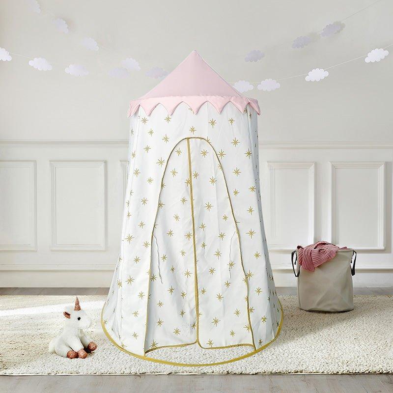 Gold and Pink Starburst Pop Up Playhouse Toy for Kids - Little Loves Playhouses Tents & Treehouses - The Well Appointed House