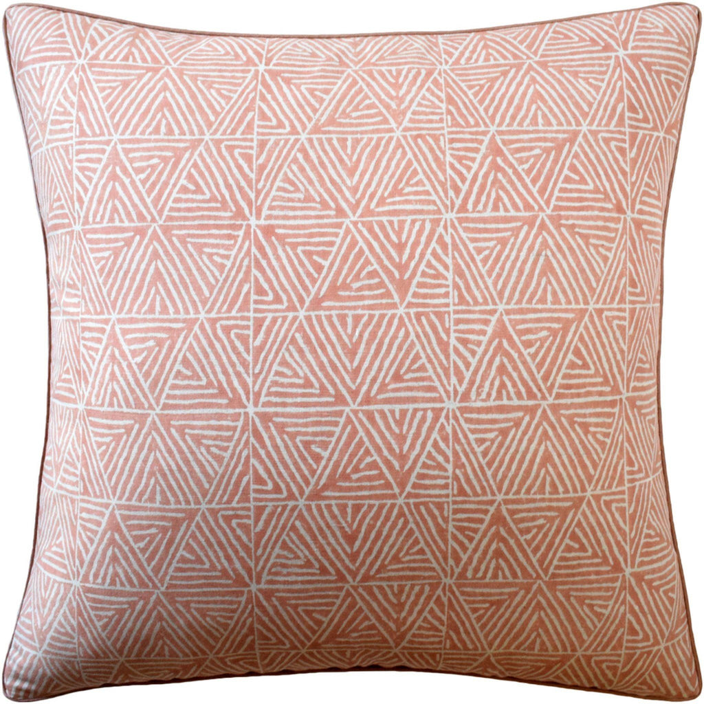Graphic Design Decorative Throw Pillow in Cinnamon - Pillows - The Well Appointed House