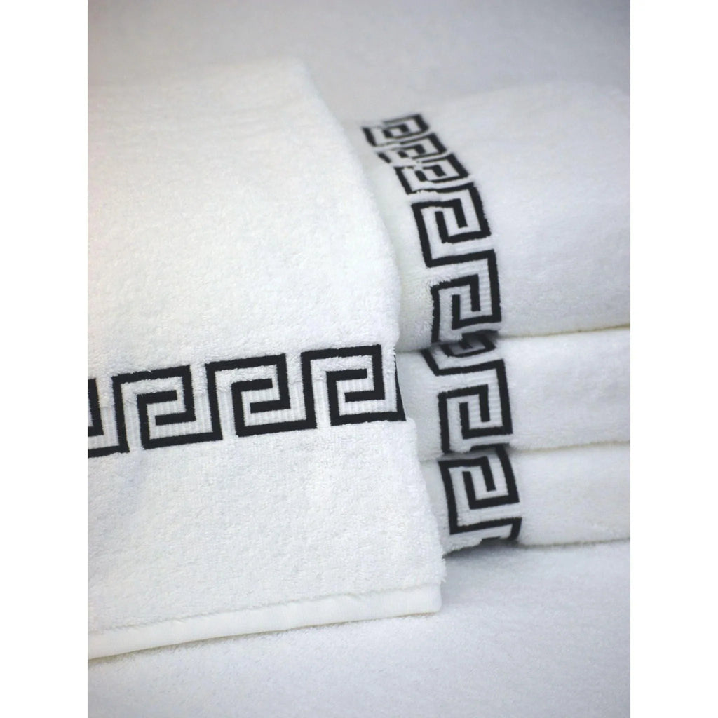 Greek Key Bath Towel Collection - Bath Towels - The Well Appointed House