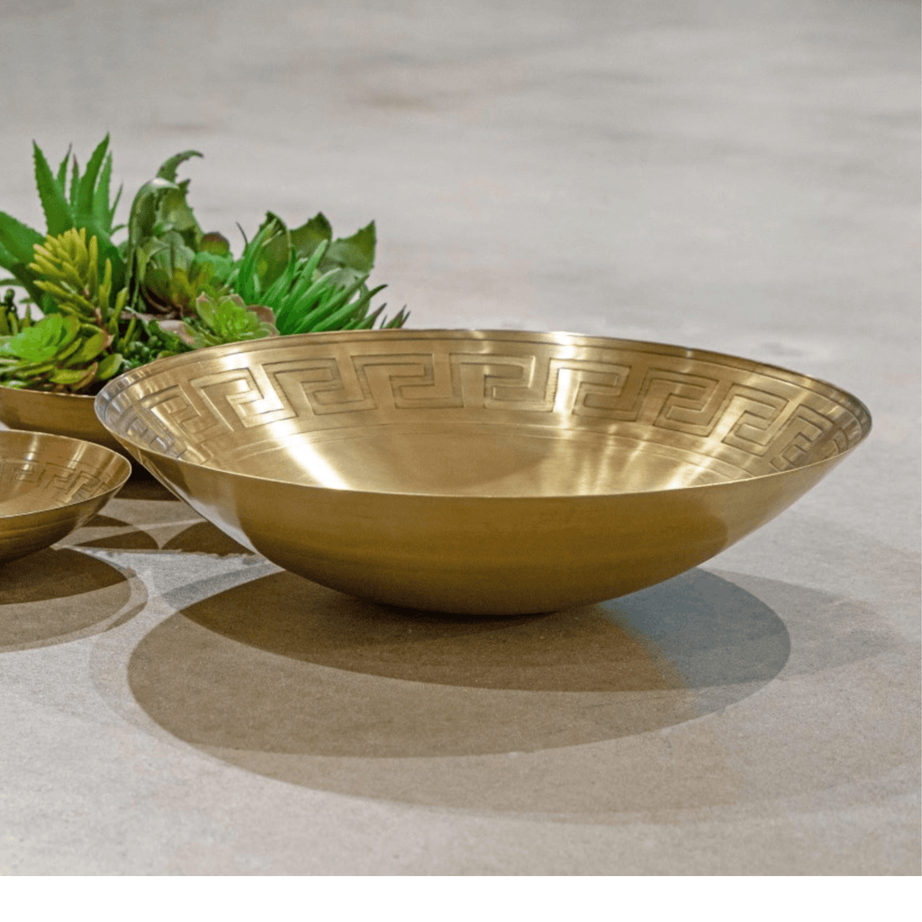 Greek Key Bowl - Decorative Bowls - The Well Appointed House