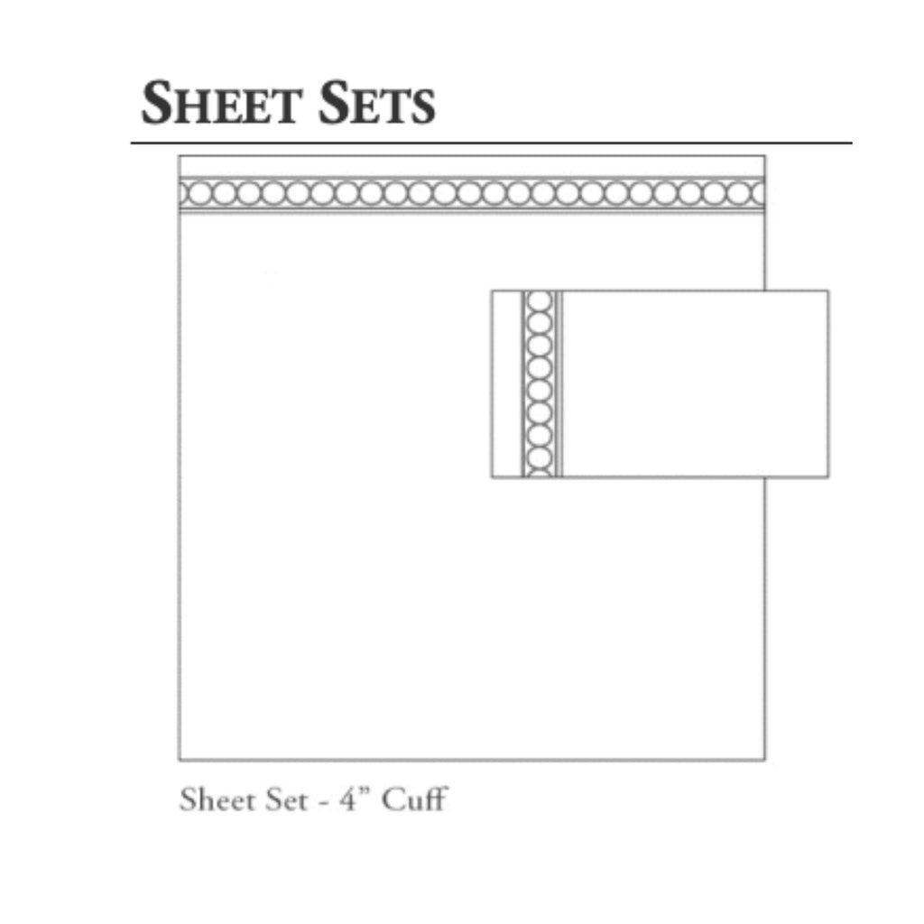 Greek Key Embroidered Design Sheet Sets - Sheet Sets - The Well Appointed House