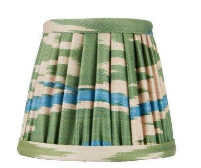 Green & Blue Ikat Wall Light Lamp Shade - Available in Multiple Sizes - Lamp Shades - The Well Appointed House