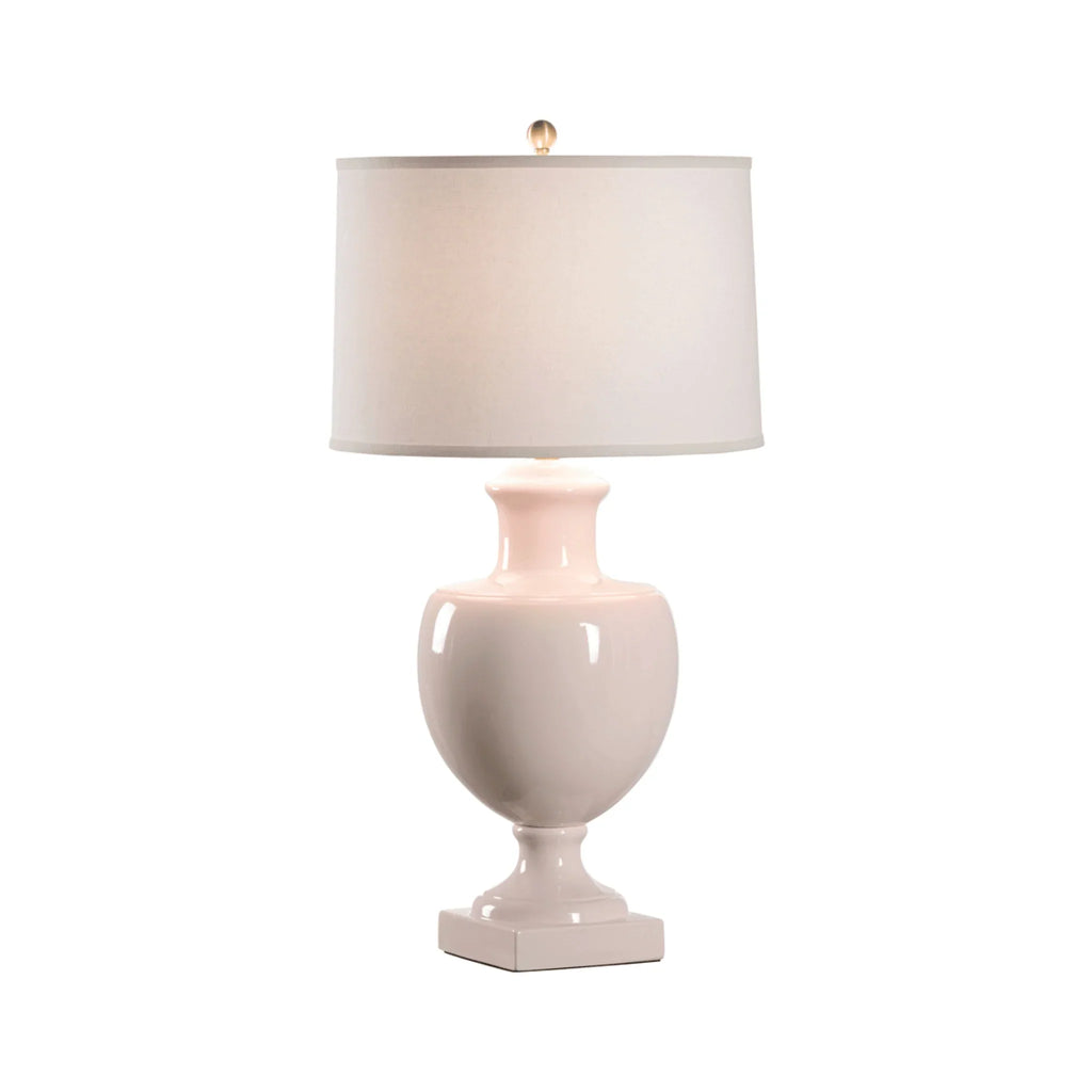Greenwich Pink Ceramic Lamp - Table Lamps - The Well Appointed House