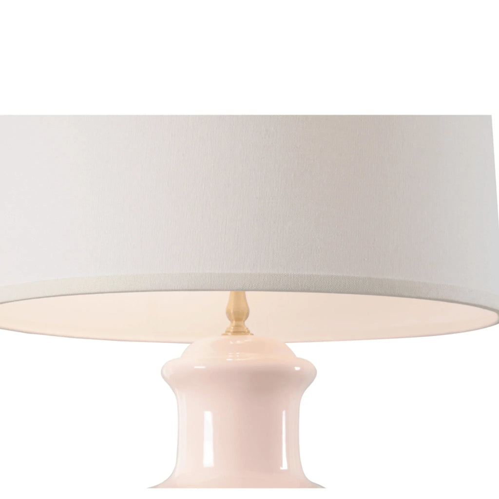 Greenwich Pink Ceramic Lamp - Table Lamps - The Well Appointed House