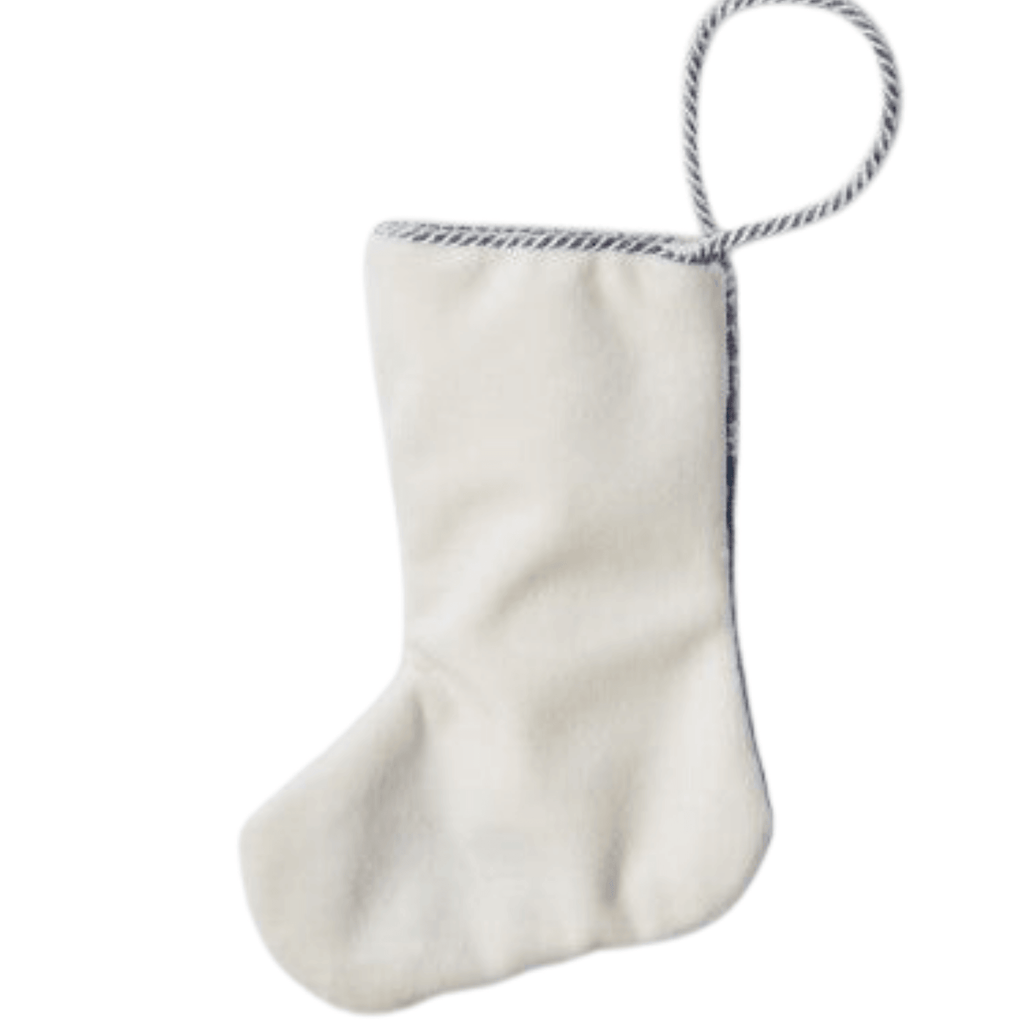 Hazen- Garden Lattice Stocking - Christmas Stockings - The Well Appointed House