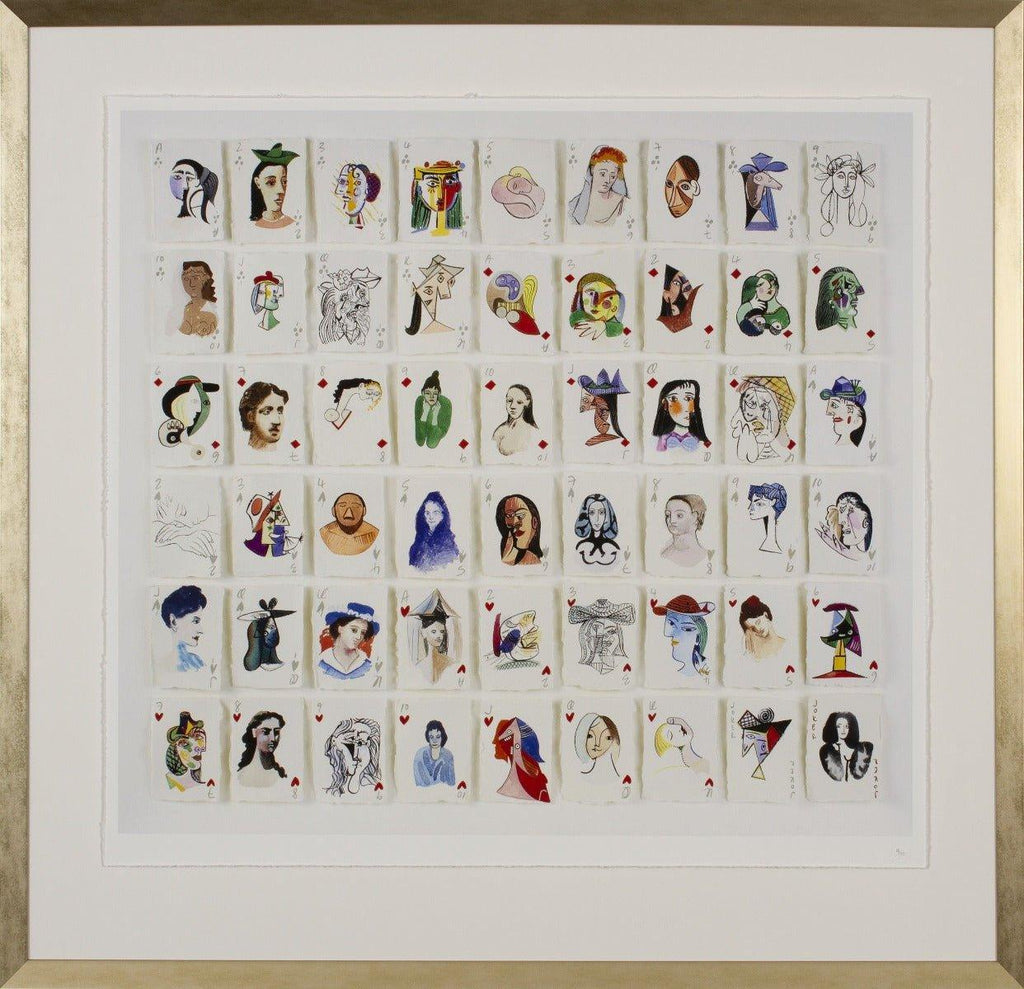 Holly Frean's Pack of Picasso's Women Wall Art in Gold Frame - Paintings - The Well Appointed House
