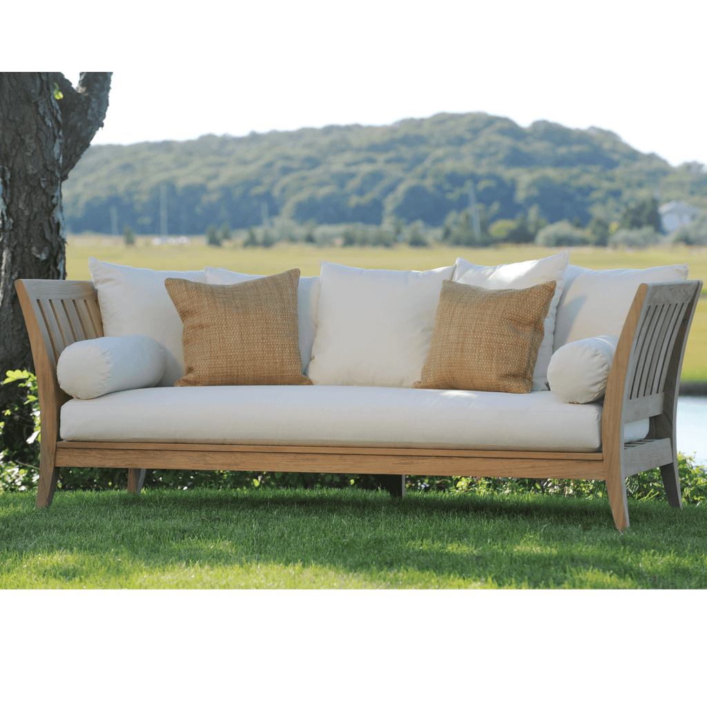 Ipanema Outdoor Teak Day Bed - Outdoor Sofas & Sectionals - The Well Appointed House