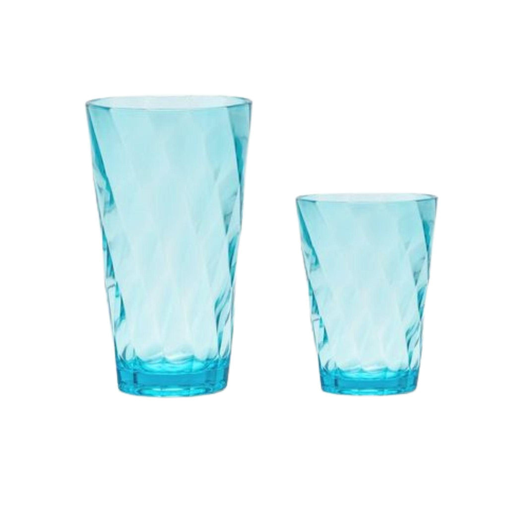 Island Blue Acrylic Outdoor Glasses - Drinkware - The Well Appointed House
