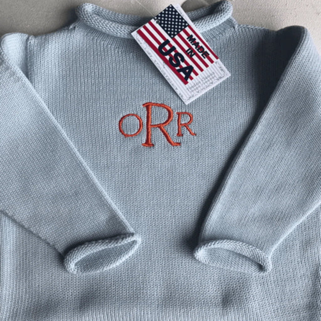Jersey Rollneck Sweater - - The Well Appointed House