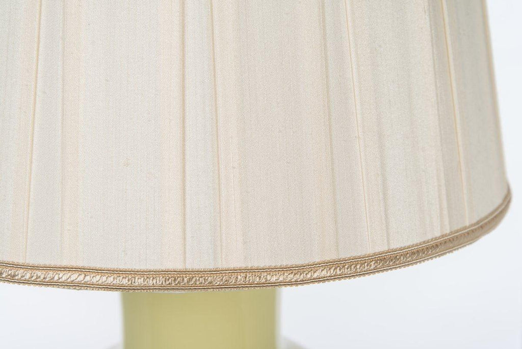Juliette Citrus Couture Table Lamp With Gold Leaf Base - Table Lamps - The Well Appointed House