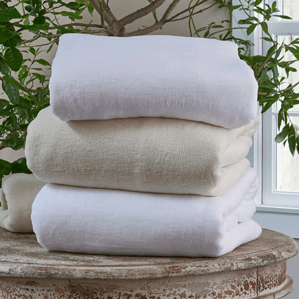 Kashmina Classic Brushed Cotton Blanket - Throw Blankets - The Well Appointed House