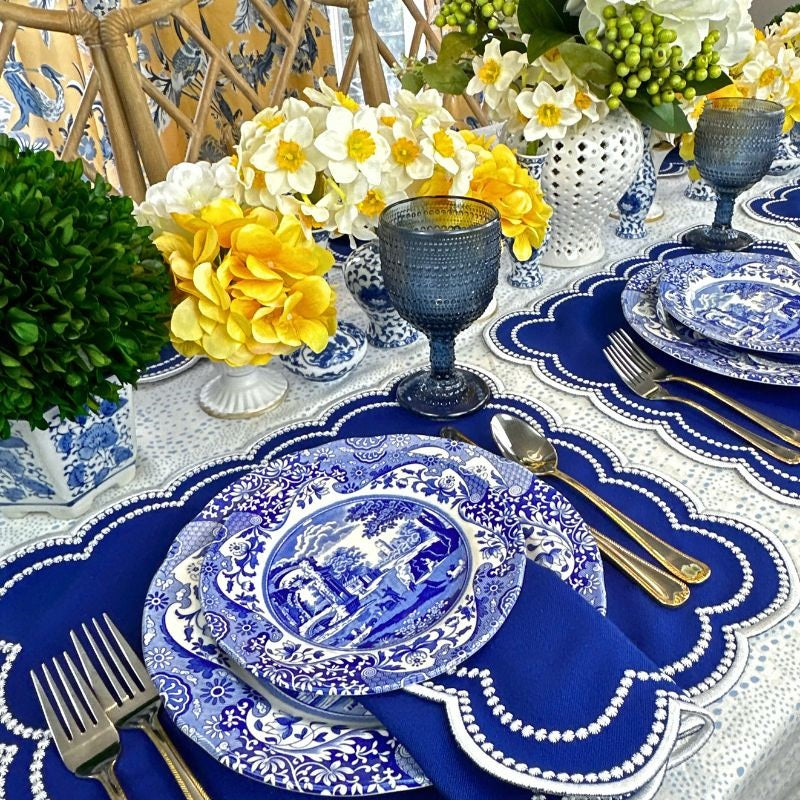 Audrey Placemat in Royal Blue - Well Appointed House