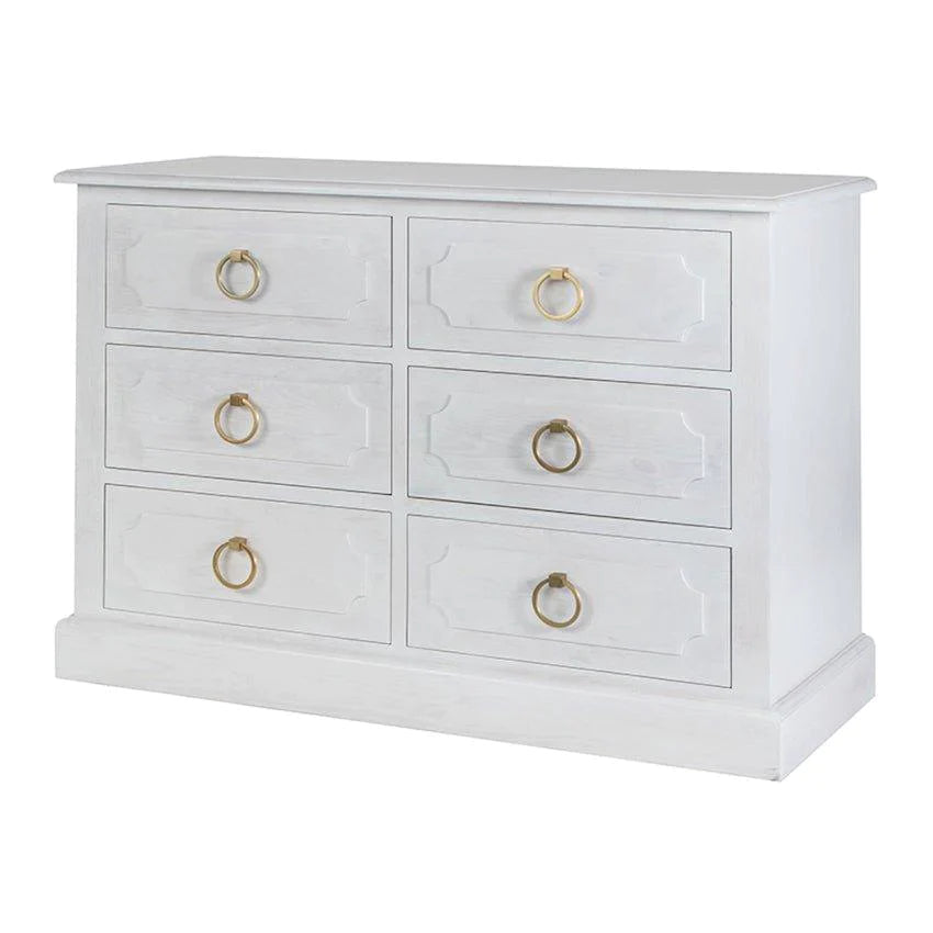 Lawson Six Drawer Credenza - Buffets & Sideboards - The Well Appointed House