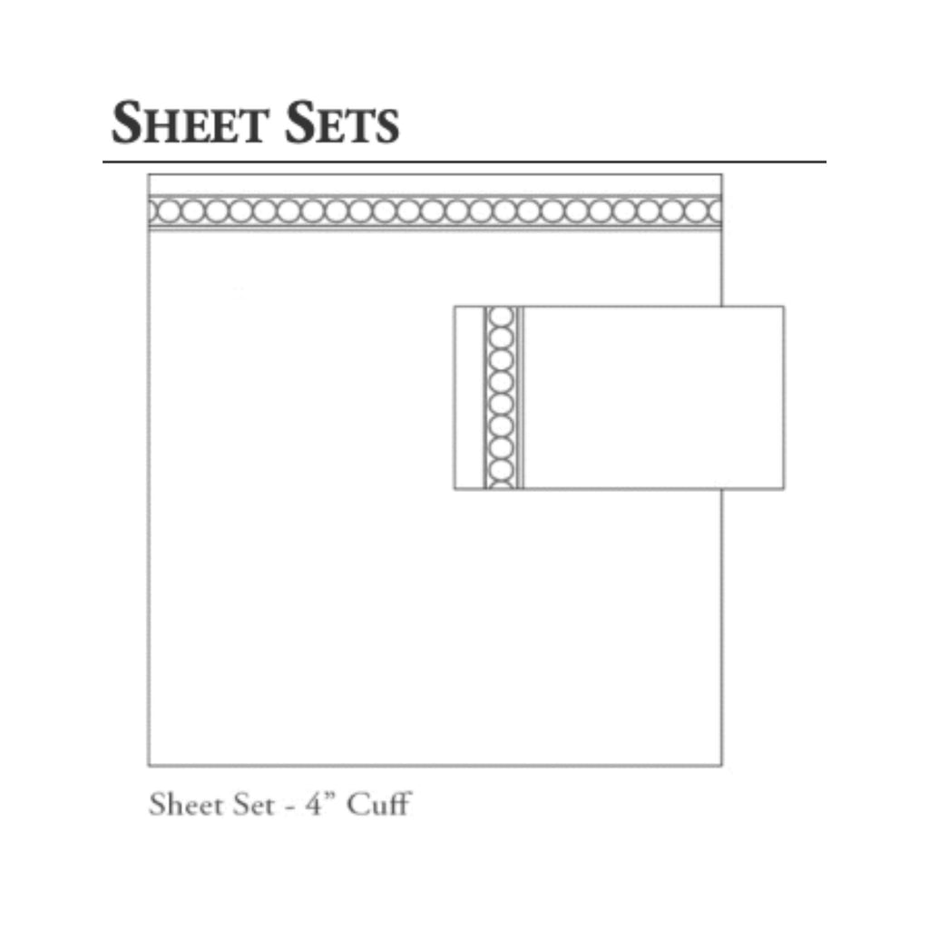Mara Embroidered Design Sheet Sets - Sheet Sets - The Well Appointed House