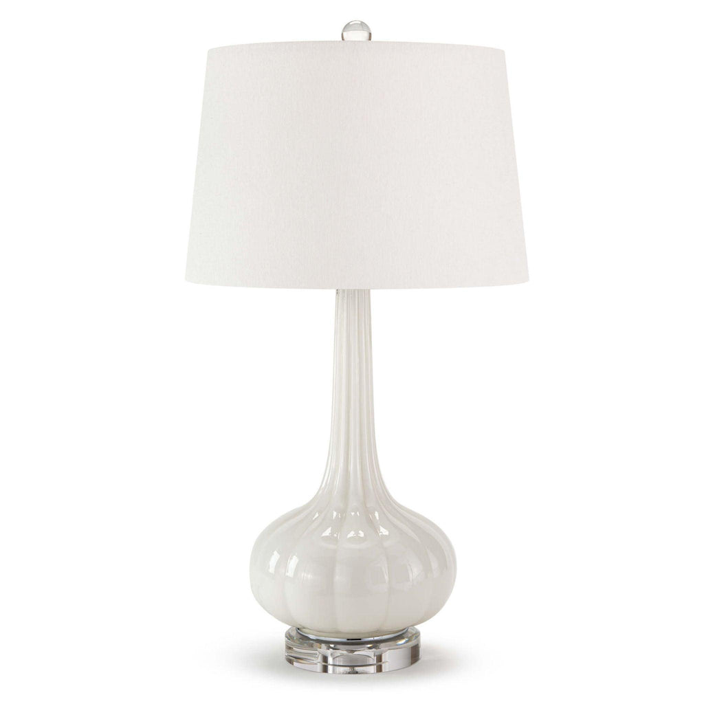 Milano Table Lamp (Snow) - Table Lamps - The Well Appointed House