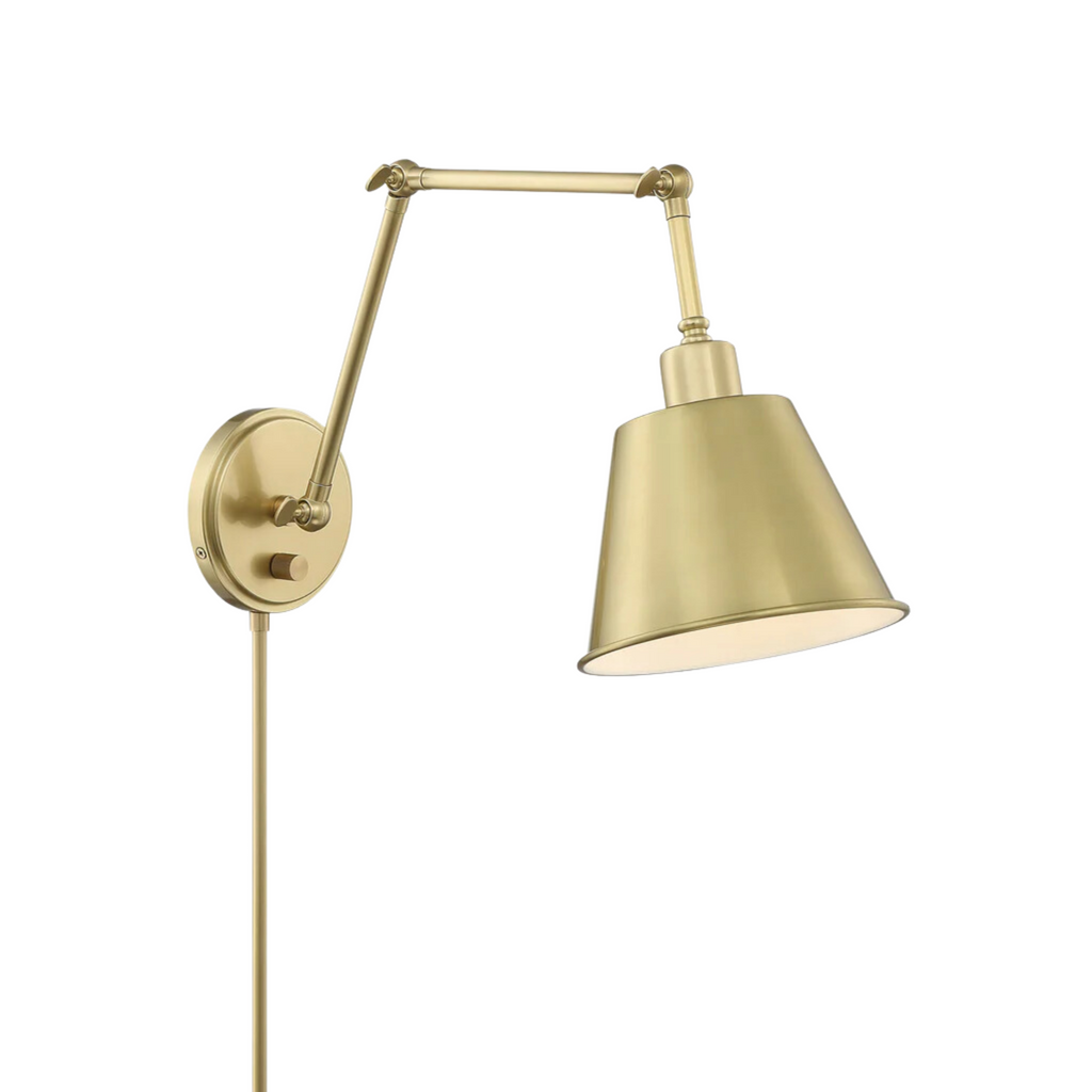 Mitchell One Light Task Sconce - The Well Appointed House